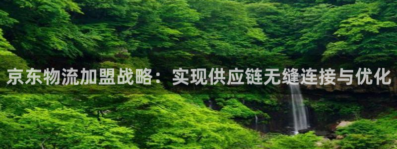 豪门国际注册平台：京东物流加盟战略：