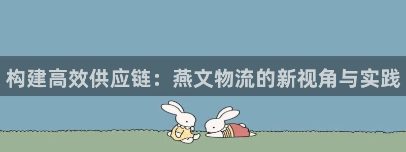 豪门国际注册链接：构建高效供应链：燕